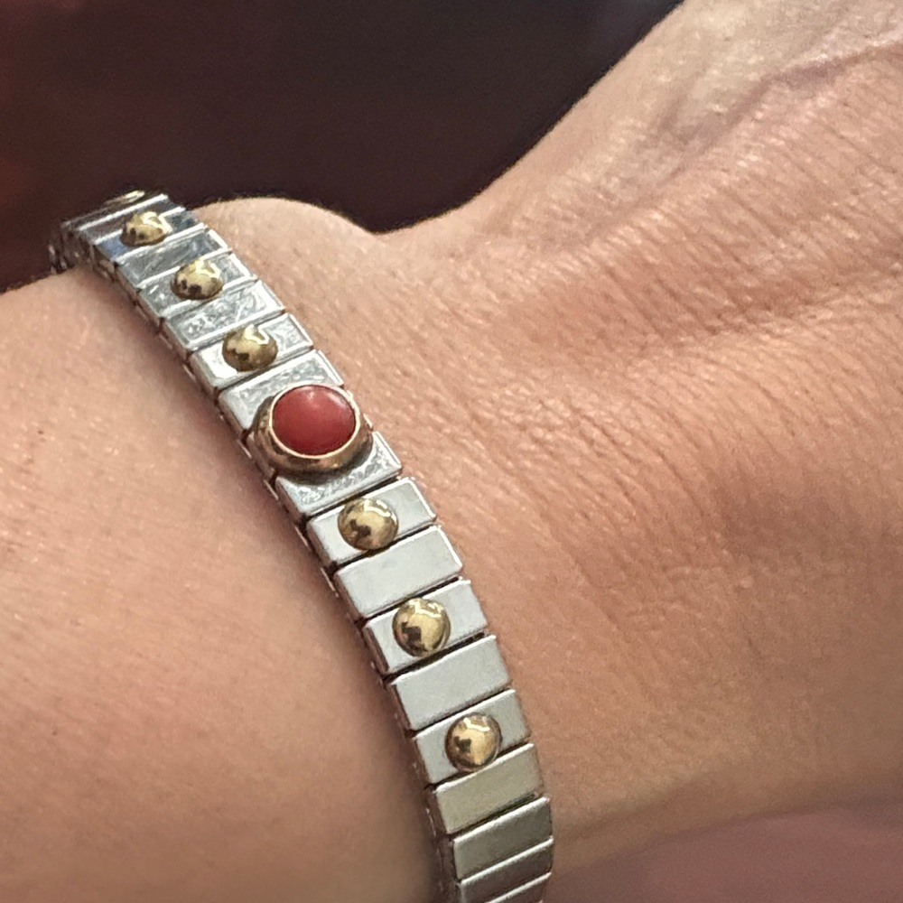 Small sterling silver bracelet